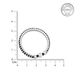 Load image into Gallery viewer, One Pair 925 Plain Silver Baby Nazariya Kada -   (ideal for Newborns to 2 years age