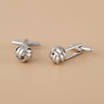 Load image into Gallery viewer, Classic Knots 925 Sterling Silver Cufflink