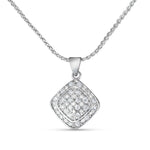 Load image into Gallery viewer, Yuva Mahogany Uni Sterling Silver Pendant with chain (Chain Length 18 inches)