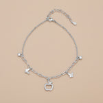 Load image into Gallery viewer, Madhuban Apple 925 Sterling Silver Anklets with Adjustable Length