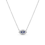 Load image into Gallery viewer, Evil Eye 925 Silver Pendant Chain