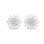 Load image into Gallery viewer, Mandala 925 Silver Earrings