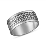 Load image into Gallery viewer, Men's Oxidized 925 Sterling Silver Ring (Available in various sizes)