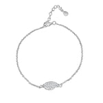 Load image into Gallery viewer, Princesessa 925 Sterling Silver Bracelet with Adjustable Length