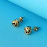 Load image into Gallery viewer, Two Tone Curly Round 925 Sterling Silver Earring