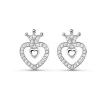 Load image into Gallery viewer, Princess of my Heart 925 Silver Earring