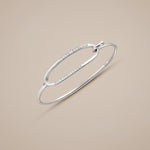 Load image into Gallery viewer, Thatcher 925 Silver Bracelet Openable Free Size
