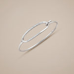 Load image into Gallery viewer, Thatcher 925 Silver Bracelet Openable Free Size