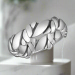 Load image into Gallery viewer, Cuban Link 925 Sterling Silver Ring (Available in various sizes)
