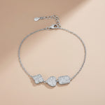 Load image into Gallery viewer, Silver Mist 925 Sterling Silver Bracelet with Adjustable Length