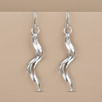 Load image into Gallery viewer, Nalini 925 Sterling Silver Dangling Hook Earrings for Women