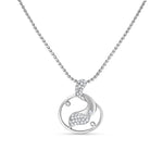 Load image into Gallery viewer, Yuva Luxe 925 Silver Pendant with Chain