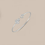 Load image into Gallery viewer, Prosperity 925 Silver Bracelet Openable Free Size