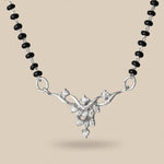Load image into Gallery viewer, Mangalsutra in 925 Sterling Silver Rhodium Plated 17 inches