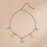 Load image into Gallery viewer, Madhuban Willy 925 Sterling Silver Anklets with Adjustable Length