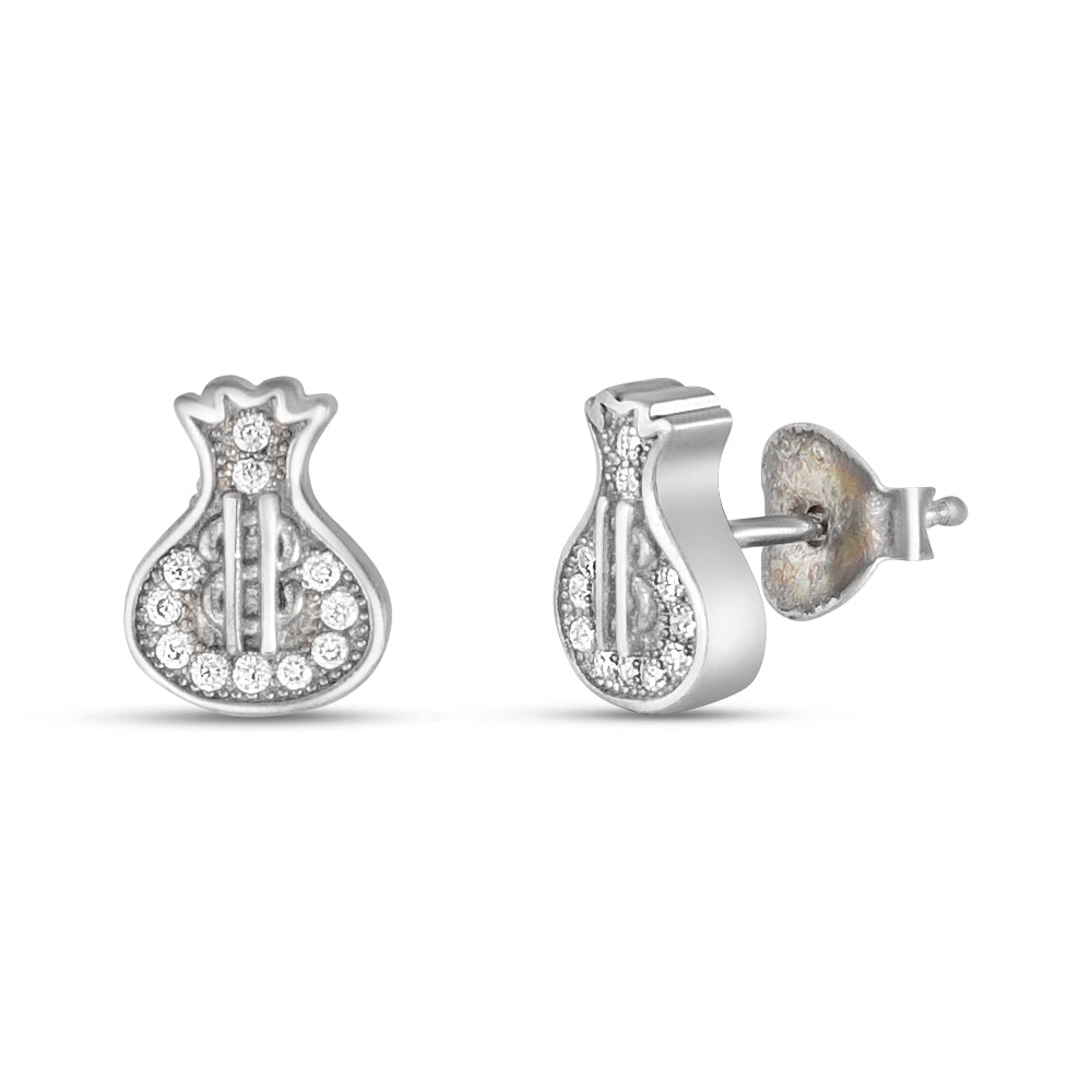 Butterfly Wings 925 Sterling Silver Earrings