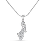 Load image into Gallery viewer, Yuva Breeze Sterling Silver Pendant with chain (Chain Length 18 inches)