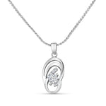 Load image into Gallery viewer, Mrignaini 925 Sterling Silver Pendant with chain (Chain length 18 inches)