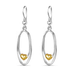 Load image into Gallery viewer, Deep Love 925 Sterling Silver Dangling Hook Earrings for Women