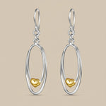 Load image into Gallery viewer, Deep Love 925 Sterling Silver Dangling Hook Earrings for Women