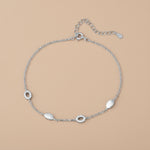 Load image into Gallery viewer, Madhuban Odyssey 925 Sterling Silver Anklets with Adjustable Length