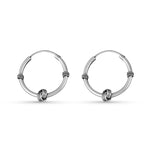 Load image into Gallery viewer, 925 Sterling Silver Interknit Oxidized Bali