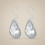 Load image into Gallery viewer, Handmade Hammered Texture 925 Sterling Silver Hook Earrings for Women