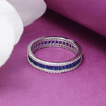 Load image into Gallery viewer, Eternal Full Eternity Color 925 Silver Ring