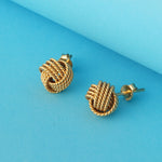 Load image into Gallery viewer, Interlace Knot 925 Sterling Silver Stud Earring