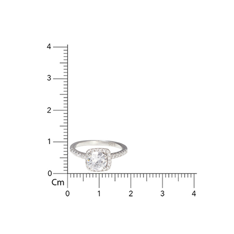 Shubham Solitaire 925 Silver Ring