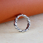 Load image into Gallery viewer, Cuban Link 925 Sterling Silver Ring (Available in various sizes)