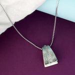Load image into Gallery viewer, Mahogany 925 Sterling Silver Pendant with chain (Chain length 18 inches)