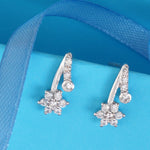 Load image into Gallery viewer, Swati Flower 925 Silver Earrings