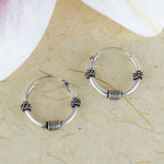 Load image into Gallery viewer, 925 Sterling Silver Oxidized Bali