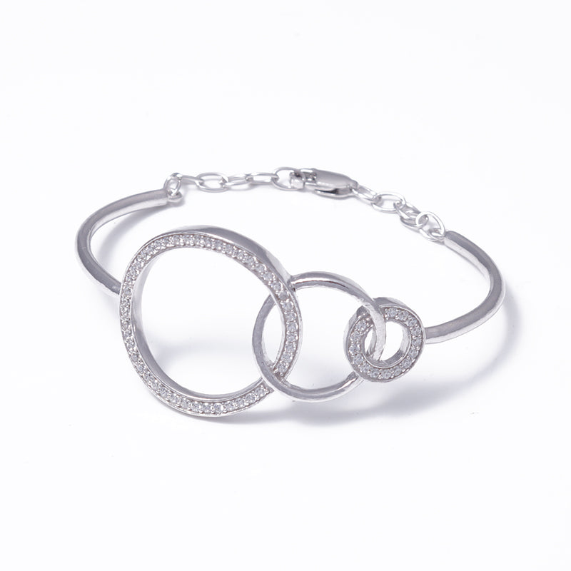 Circle of  Life 925 Silver Bracelet TBR-808