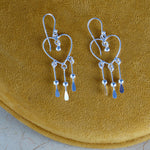 Load image into Gallery viewer, Heart Link 925 Sterling Silver Earrings