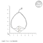 Load image into Gallery viewer, Pearl Odyssey 925 Sterling Silver Bracelet with Adjustable Length