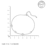 Load image into Gallery viewer, Odyssey 925 Sterling Silver Bracelet with Adjustable Length