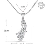 Load image into Gallery viewer, Yuva Breeze Sterling Silver Pendant with chain (Chain Length 18 inches)