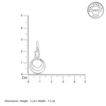 Load image into Gallery viewer, Circular Link 925 Sterling Silver Earrings