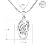 Load image into Gallery viewer, Mrignaini 925 Sterling Silver Pendant with chain (Chain length 18 inches)
