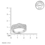Load image into Gallery viewer, Sparkling Humpy Eternity 925 Sterling Silver Ring