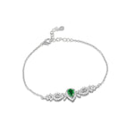 Load image into Gallery viewer, Naksh 925 Sterling Silver Set of 4 pieces (Necklace, Bracelet, Earring & Ring)