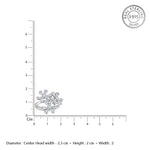 Load image into Gallery viewer, Ethena Flower 925 Sterling Silver Ring