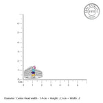 Load image into Gallery viewer, Damia Multi Color Eternity 925 Sterling Silver Ring