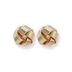 Load image into Gallery viewer, Quadro Knot 925 Sterling Silver Stud Earring