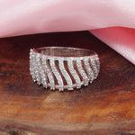Load image into Gallery viewer, Aparna Eternity 925 Silver Rings