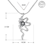 Load image into Gallery viewer, Yuva Sterling Silver Pendant with chain (Chain Length 18 inches)