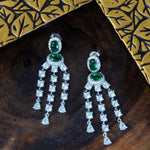 Load image into Gallery viewer, Nightingale Chandeliers 925 Silver Earrings