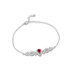 Load image into Gallery viewer, Naksh 925 Sterling Silver Set of 4 pieces (Necklace, Bracelet, Earring & Ring)